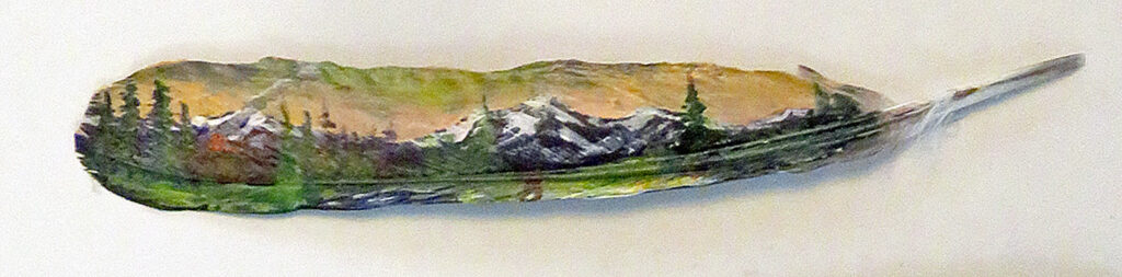 Feather detail